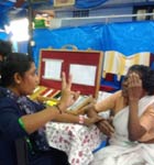 Free Eye Checkup & Dental Care Camp was inaugurated by Shree. V. R. Vijayakumar, at Sree Poornatrayeesa Vridhasadanam, Tripunithura